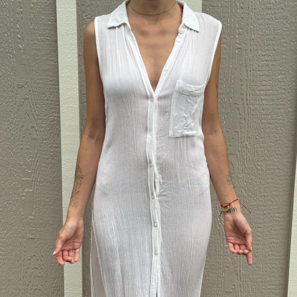 white dress